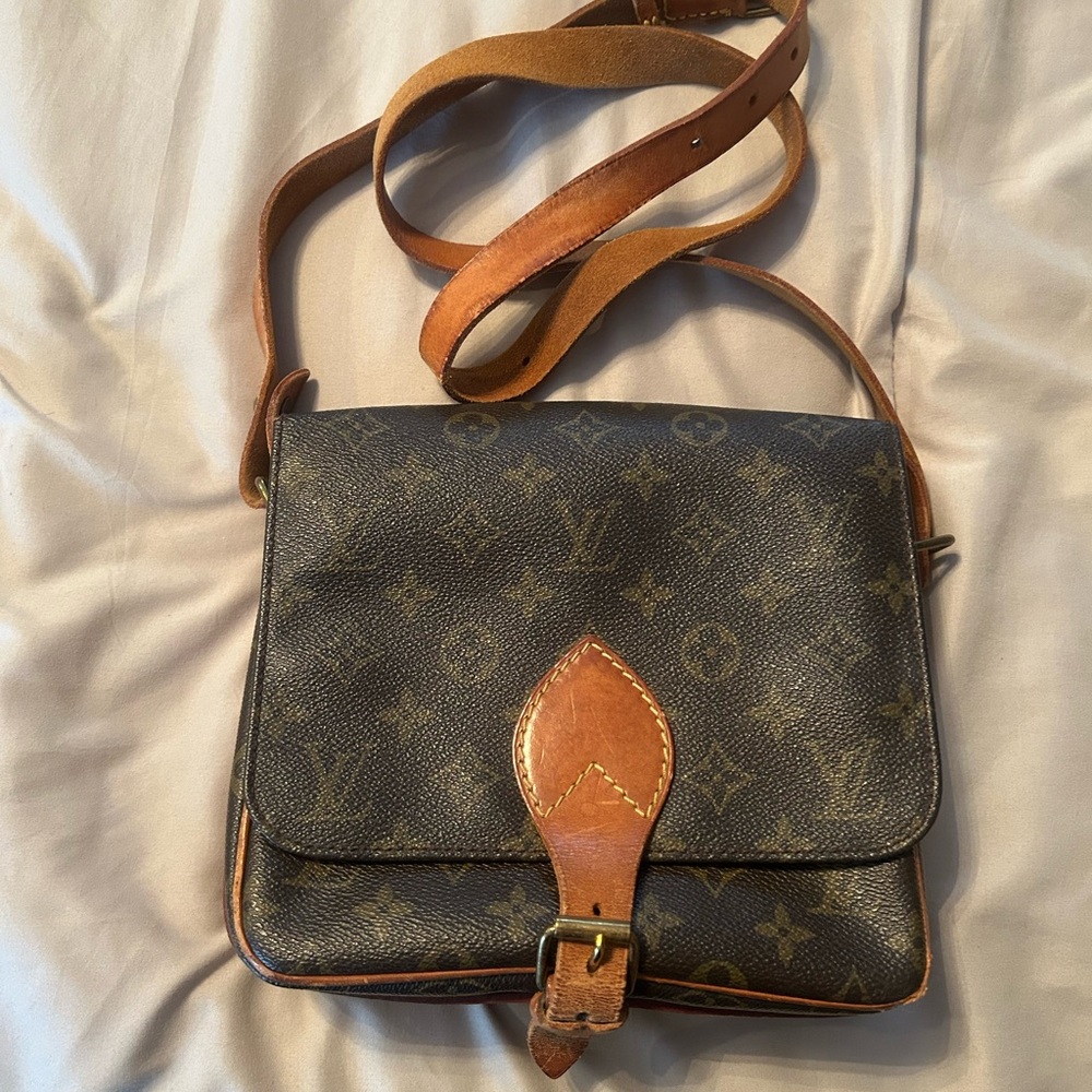Authentic Louis Vuitton Cartouchiere Crossbody Bag